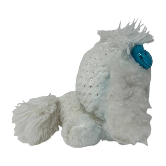 P.Lushes Pets Bianca Blings Dog Plush 6" Gund 2021 Stuffed Animal Toy White Blue - Picture 5 of 13